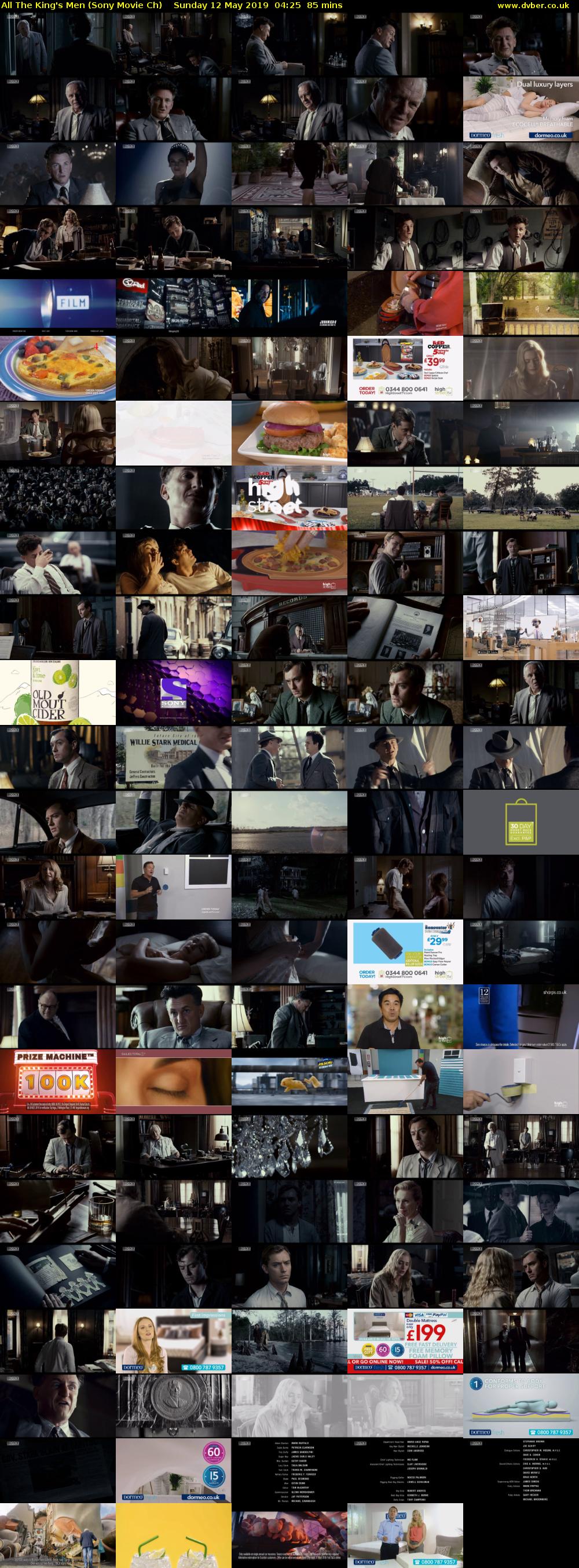 All The King's Men (Sony Movie Ch) Sunday 12 May 2019 04:25 - 05:50