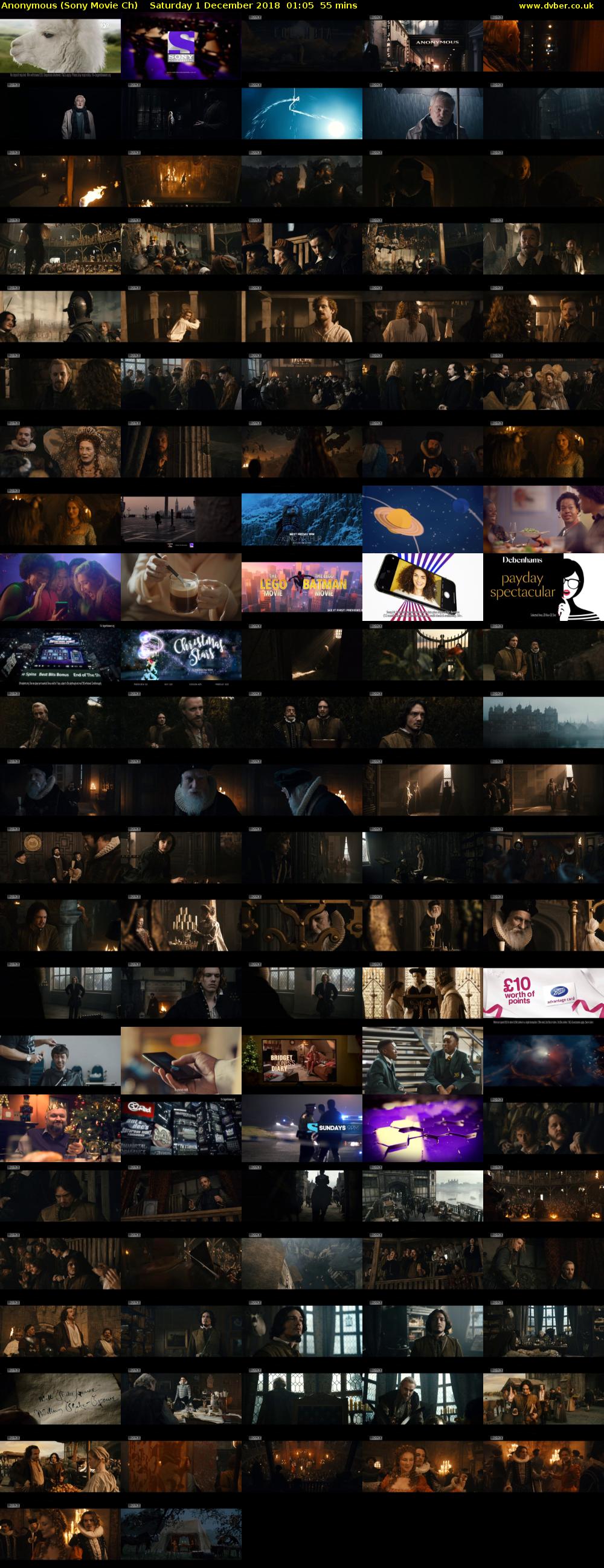 Anonymous (Sony Movie Ch) Saturday 1 December 2018 01:05 - 02:00