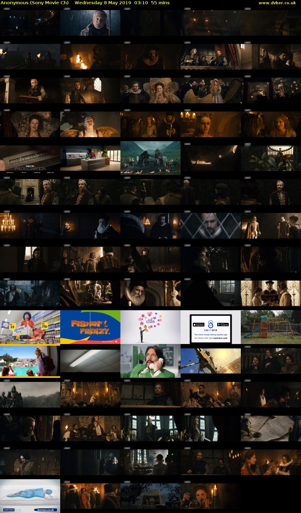 Anonymous (Sony Movie Ch) Wednesday 8 May 2019 03:10 - 04:05