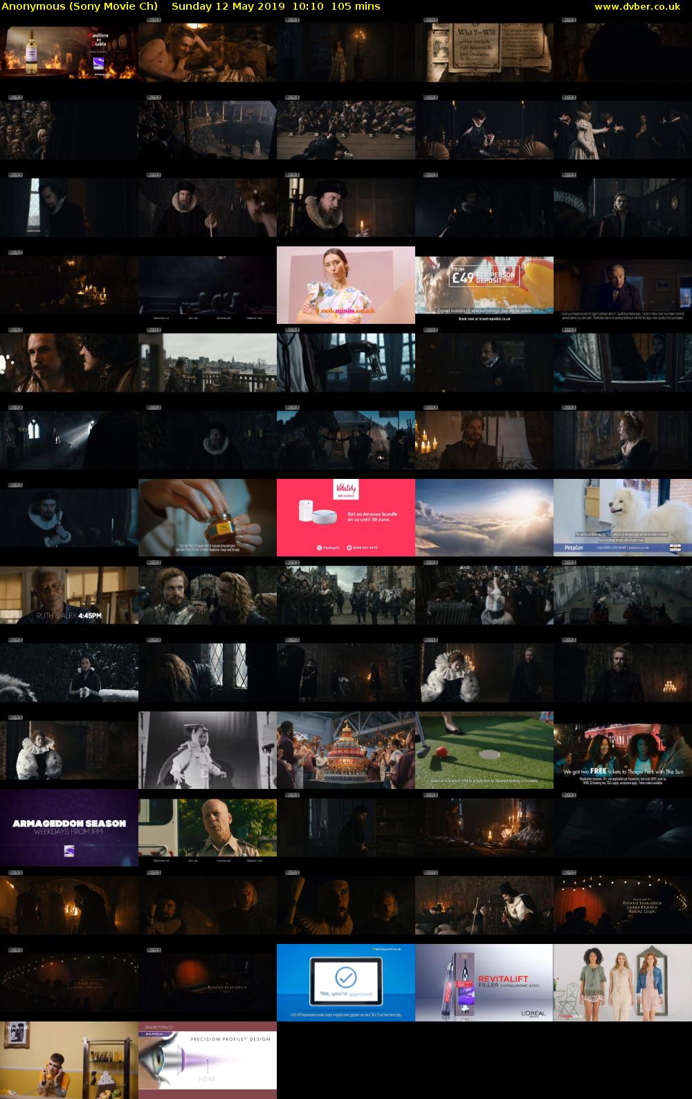 Anonymous (Sony Movie Ch) Sunday 12 May 2019 10:10 - 11:55