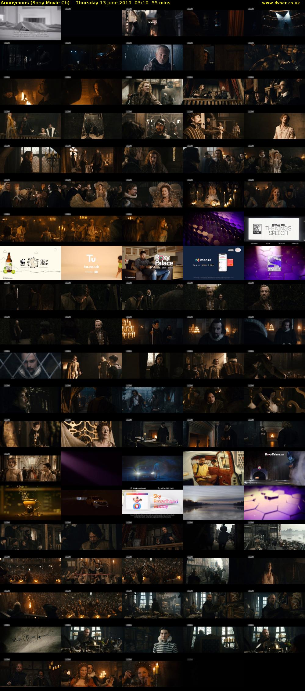 Anonymous (Sony Movie Ch) Thursday 13 June 2019 03:10 - 04:05