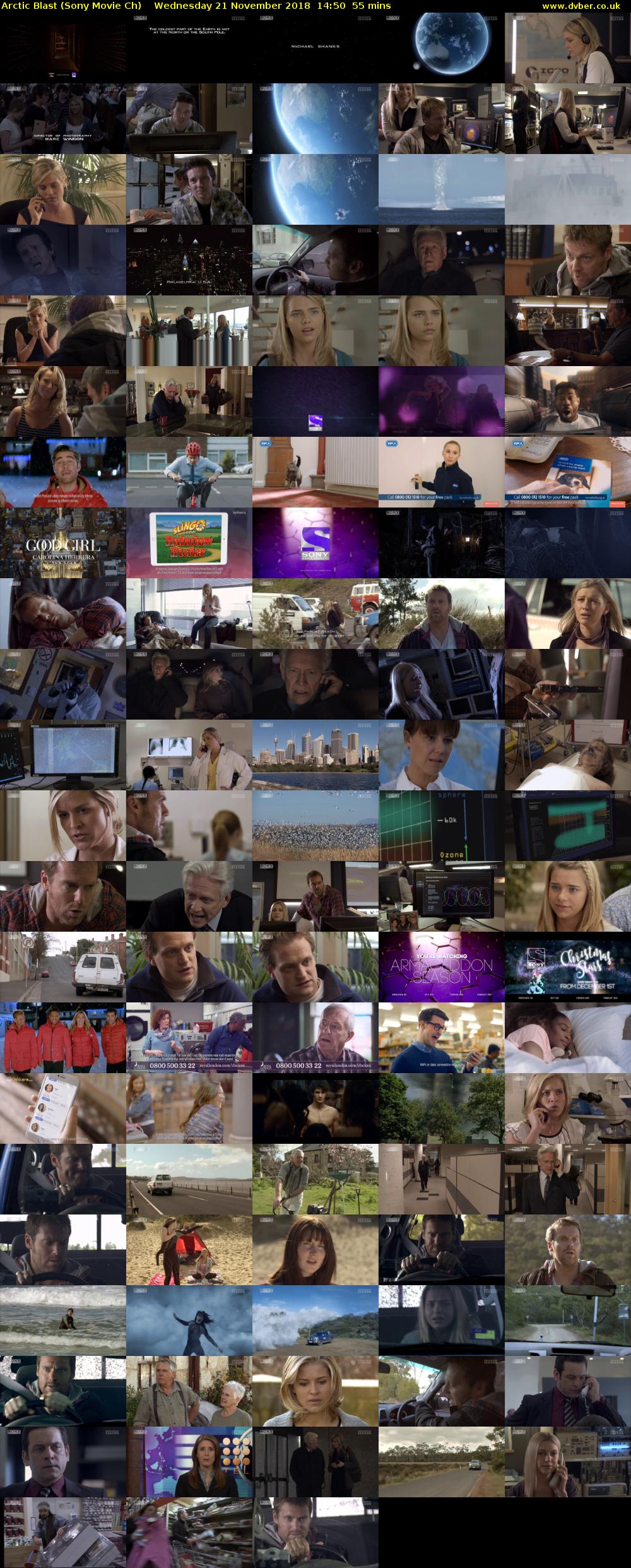 Arctic Blast (Sony Movie Ch) Wednesday 21 November 2018 14:50 - 15:45