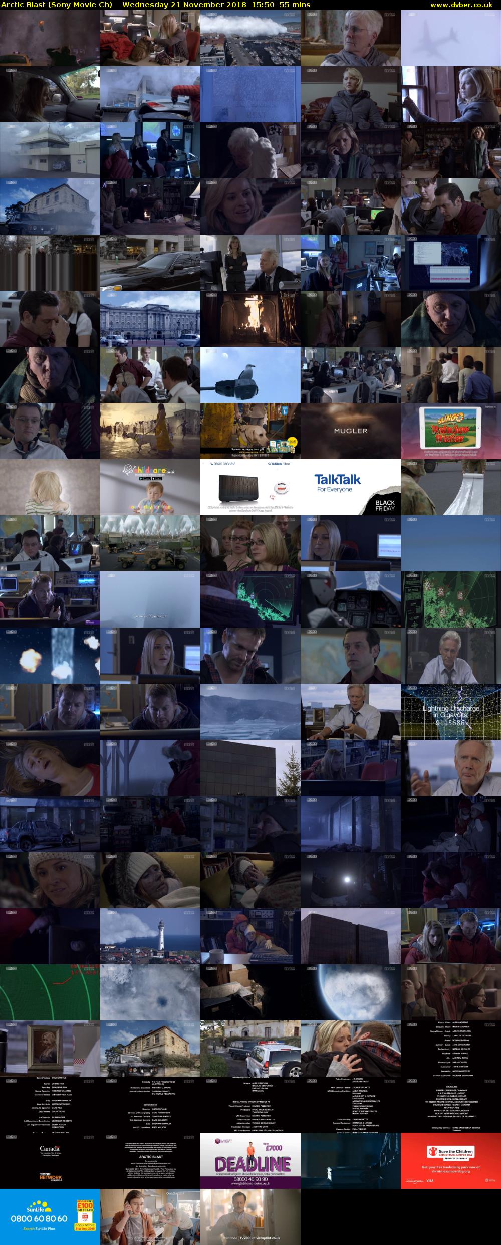 Arctic Blast (Sony Movie Ch) Wednesday 21 November 2018 15:50 - 16:45