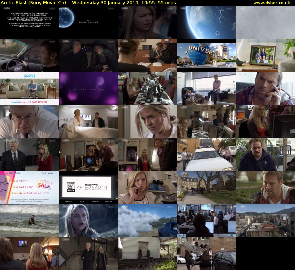 Arctic Blast (Sony Movie Ch) Wednesday 30 January 2019 14:55 - 15:50