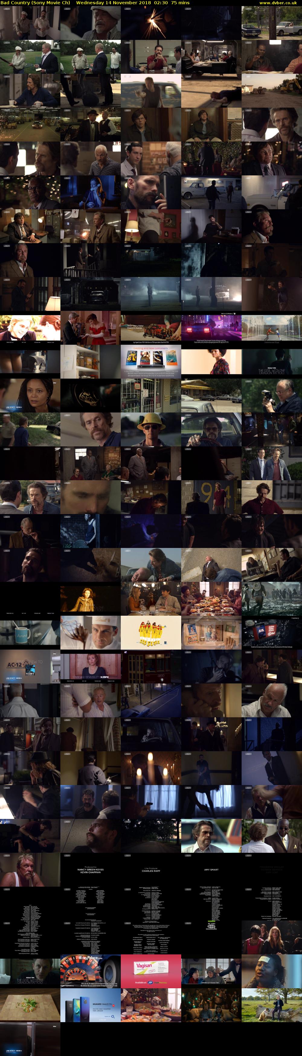 Bad Country (Sony Movie Ch) Wednesday 14 November 2018 02:30 - 03:45