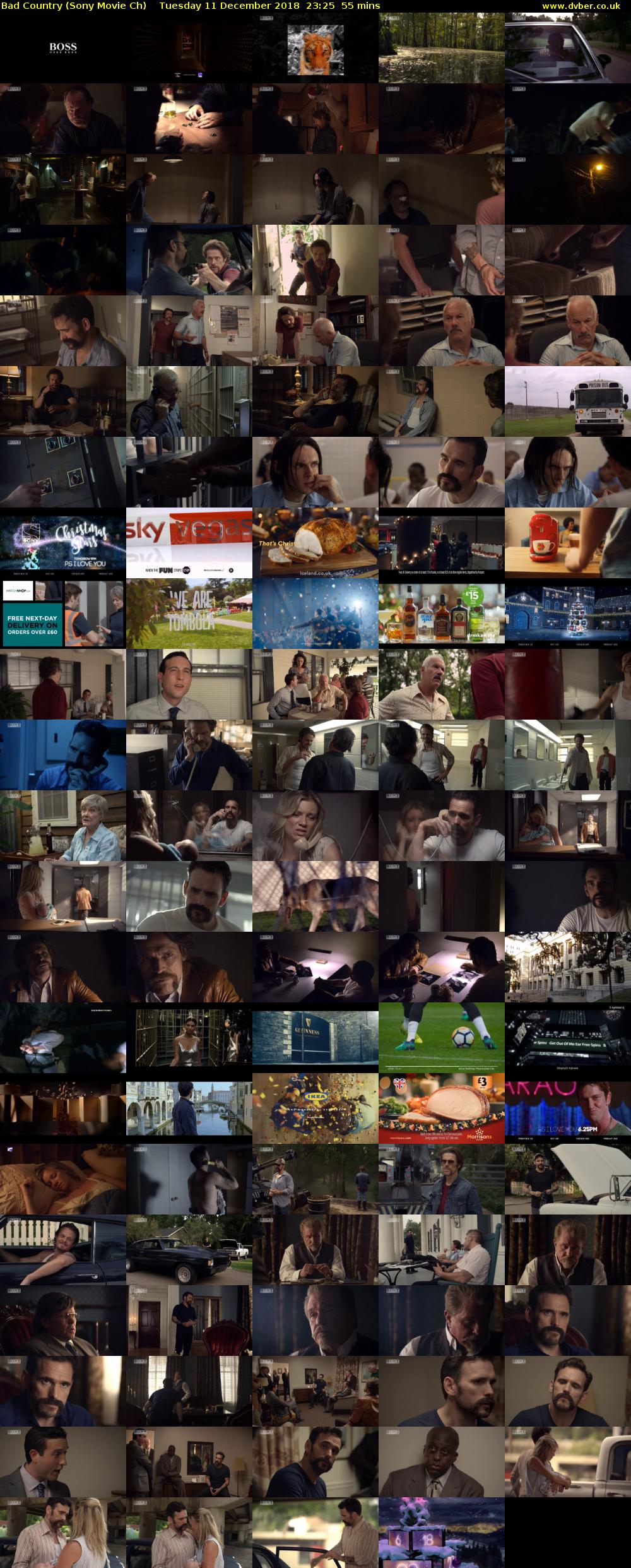 Bad Country (Sony Movie Ch) Tuesday 11 December 2018 23:25 - 00:20