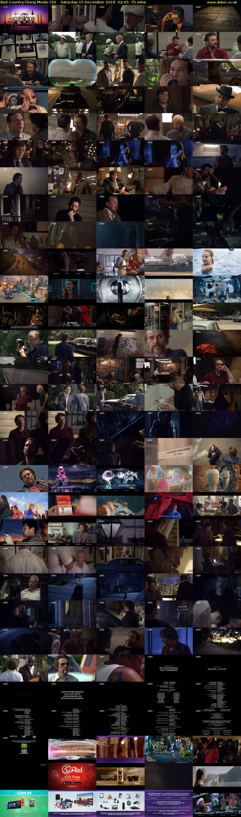 Bad Country (Sony Movie Ch) Saturday 15 December 2018 02:05 - 03:20