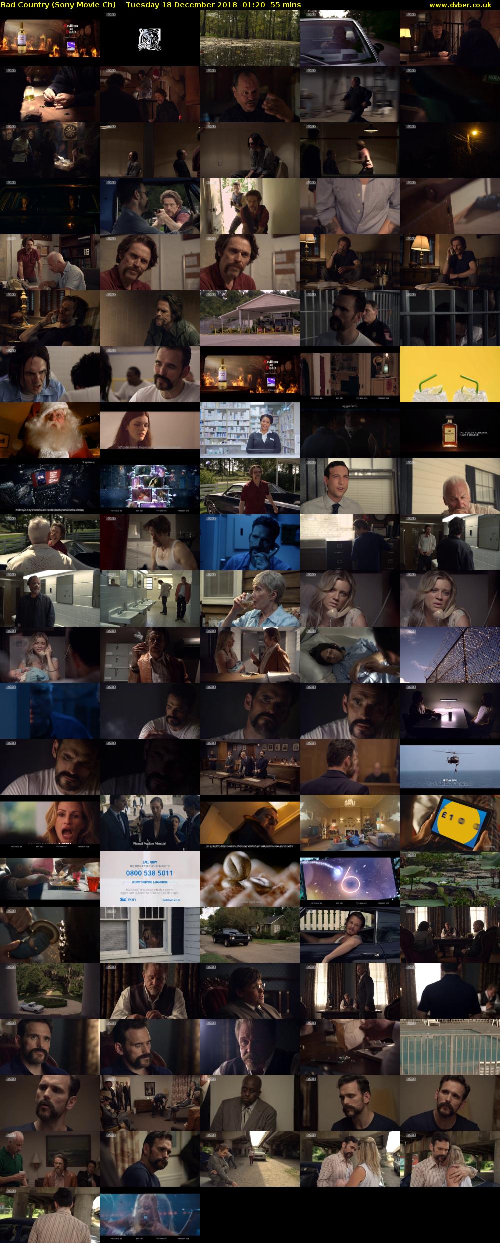 Bad Country (Sony Movie Ch) Tuesday 18 December 2018 01:20 - 02:15