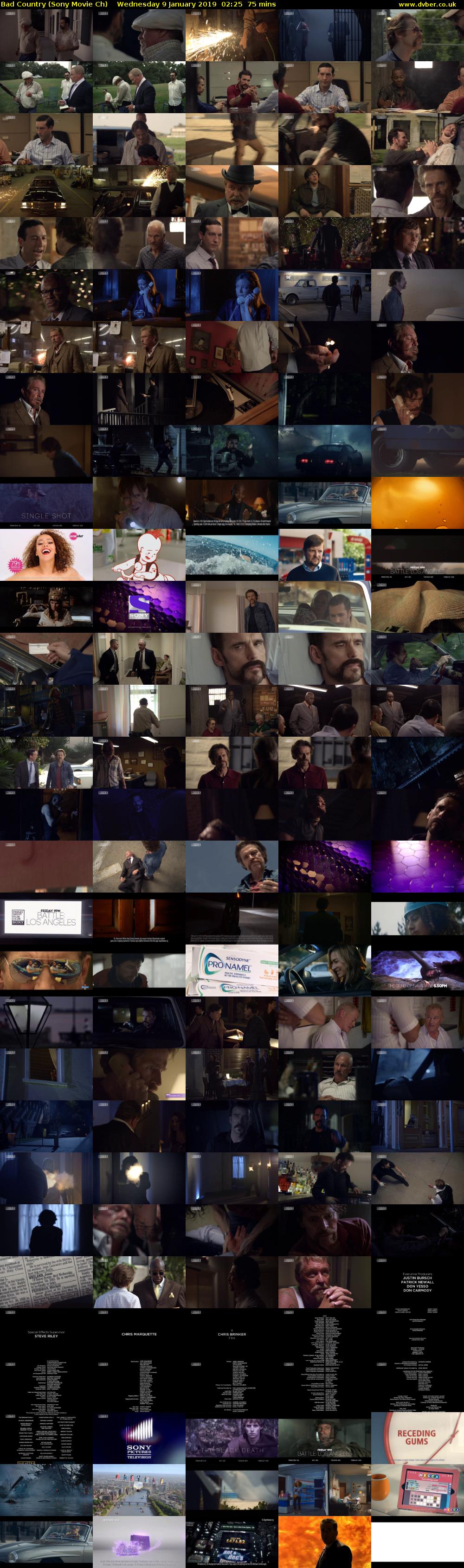 Bad Country (Sony Movie Ch) Wednesday 9 January 2019 02:25 - 03:40