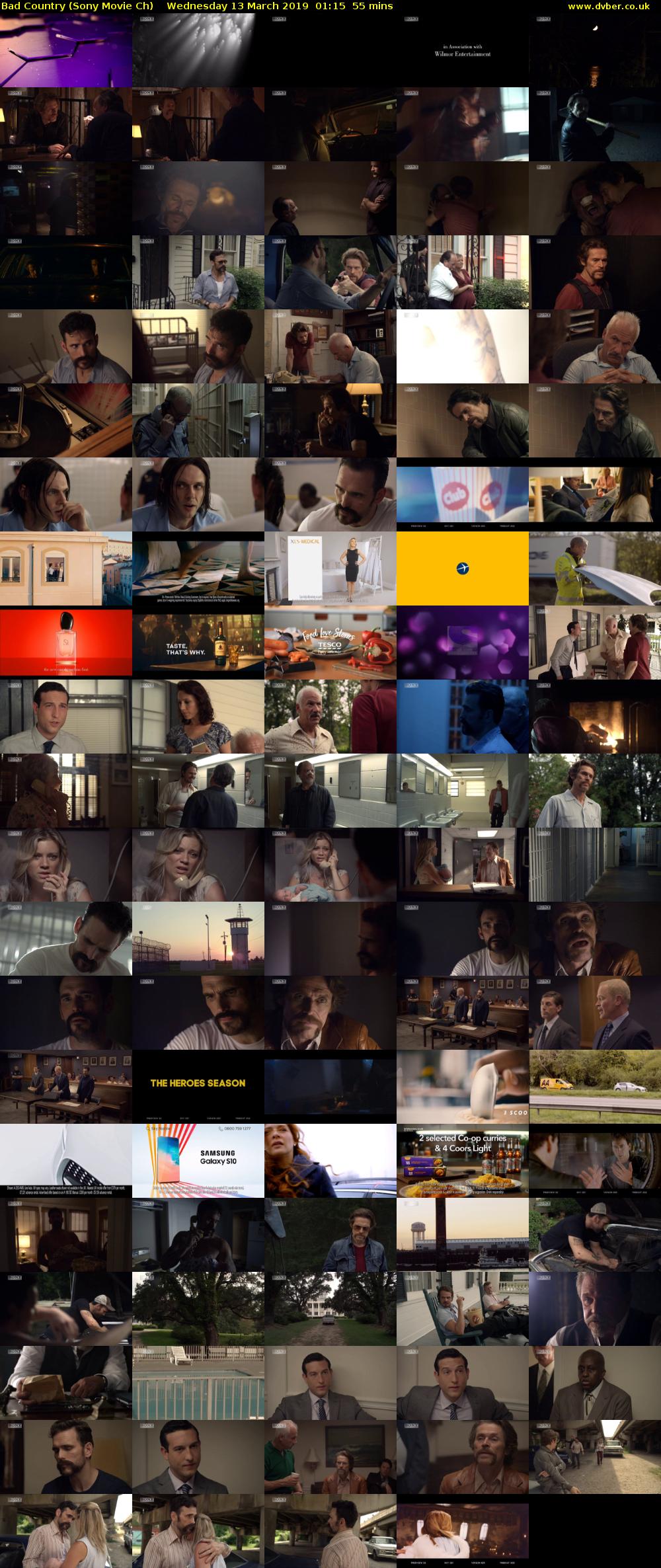 Bad Country (Sony Movie Ch) Wednesday 13 March 2019 01:15 - 02:10