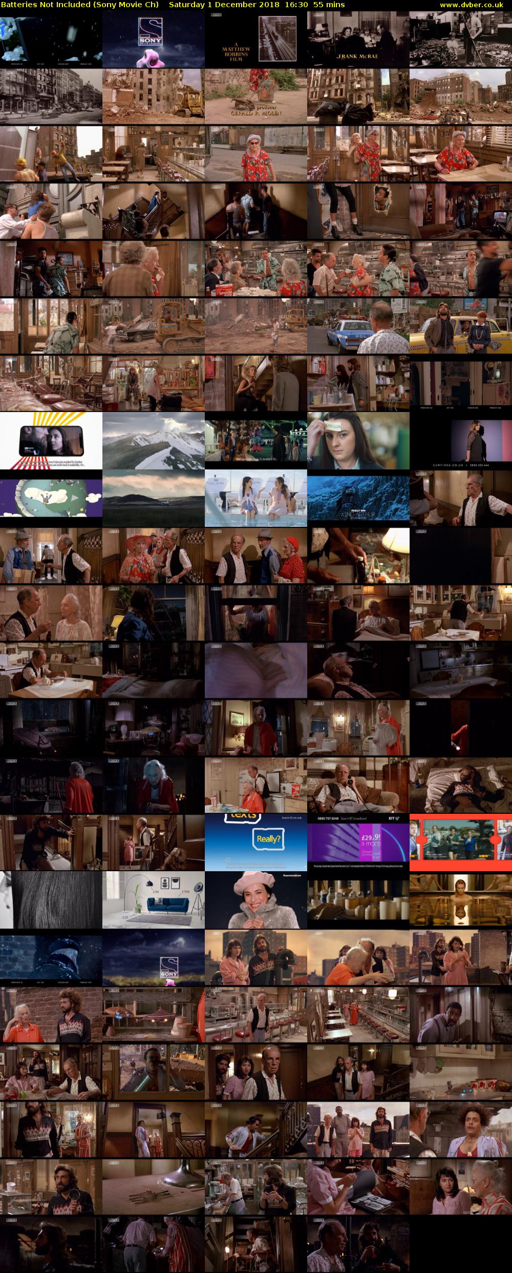 Batteries Not Included (Sony Movie Ch) Saturday 1 December 2018 16:30 - 17:25