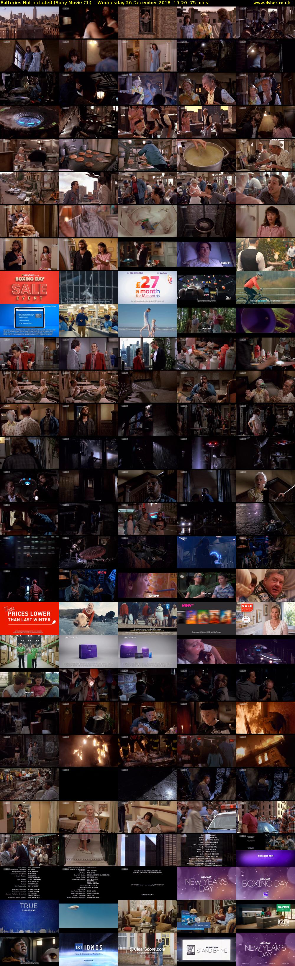 Batteries Not Included (Sony Movie Ch) Wednesday 26 December 2018 15:20 - 16:35