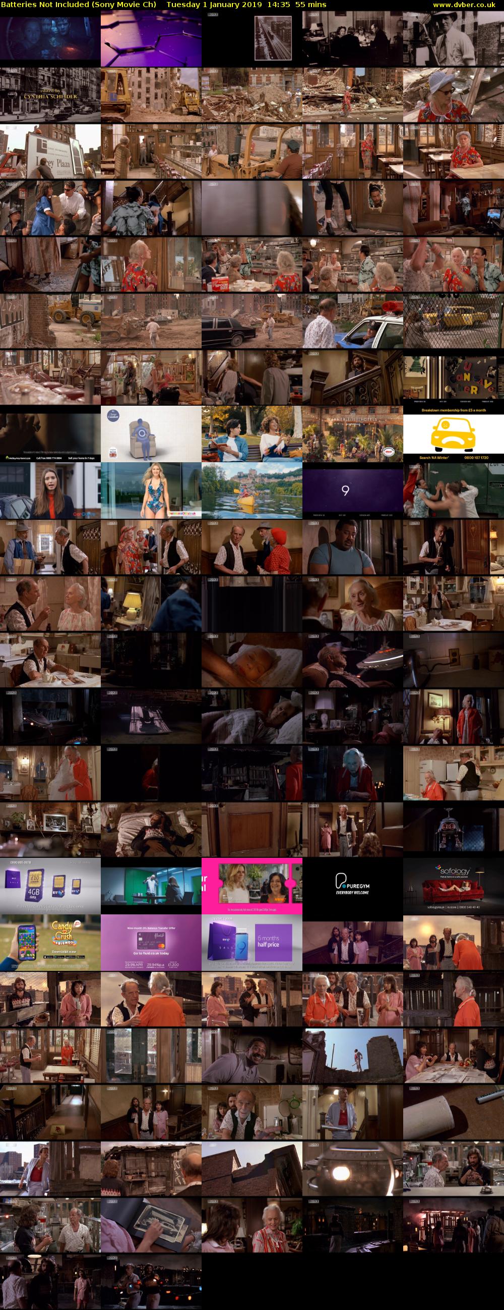 Batteries Not Included (Sony Movie Ch) Tuesday 1 January 2019 14:35 - 15:30