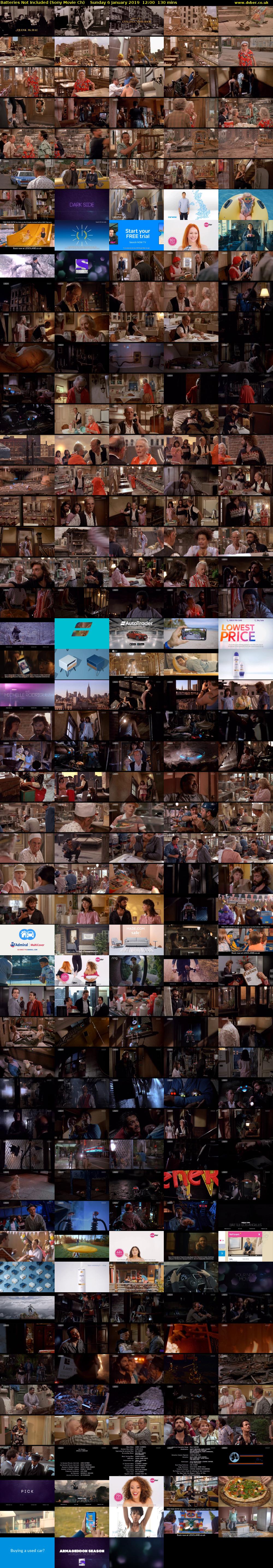 Batteries Not Included (Sony Movie Ch) Sunday 6 January 2019 12:00 - 14:10