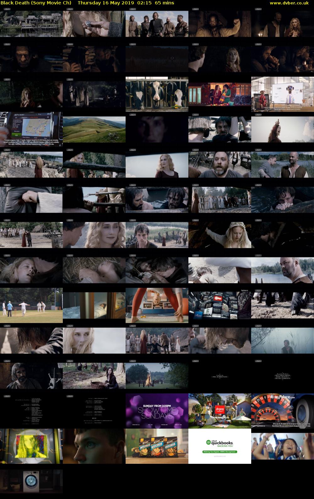 Black Death (Sony Movie Ch) Thursday 16 May 2019 02:15 - 03:20