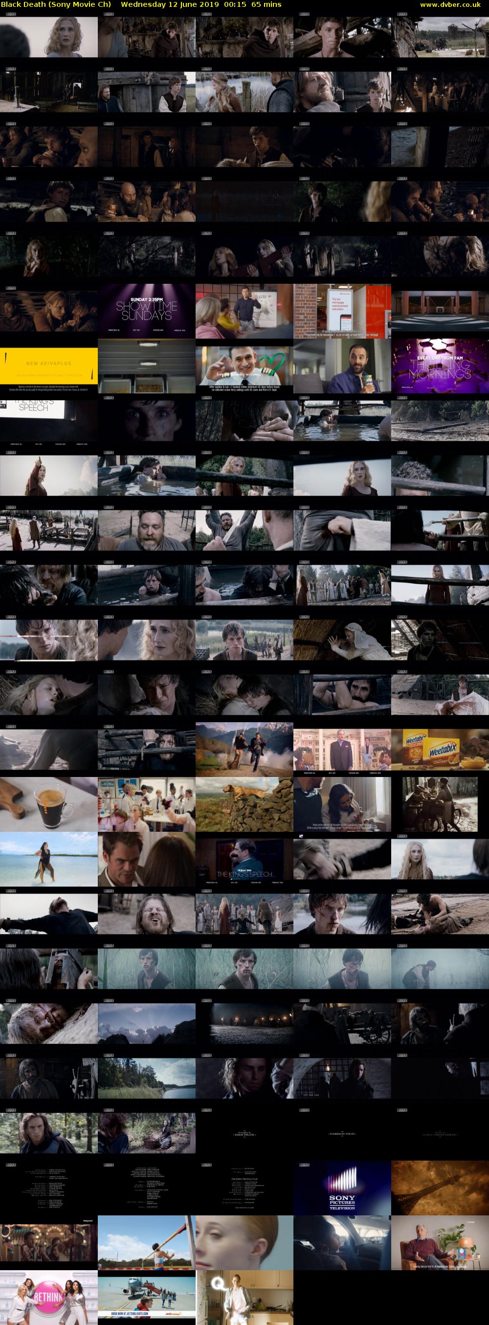 Black Death (Sony Movie Ch) Wednesday 12 June 2019 00:15 - 01:20