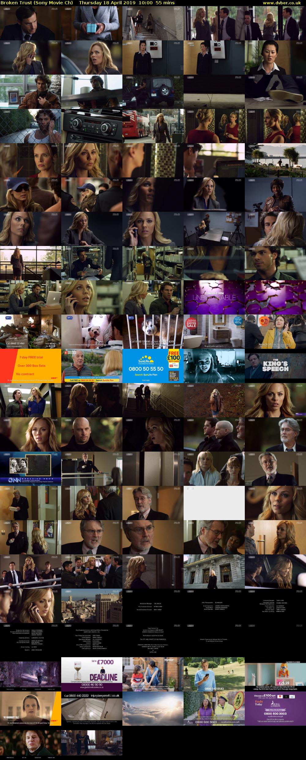 Broken Trust (Sony Movie Ch) Thursday 18 April 2019 10:00 - 10:55