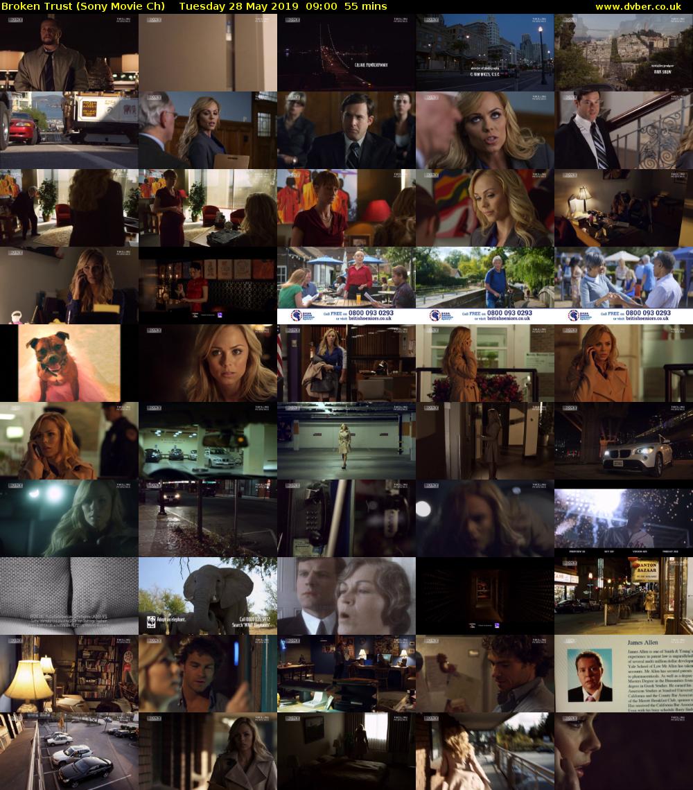 Broken Trust (Sony Movie Ch) Tuesday 28 May 2019 09:00 - 09:55