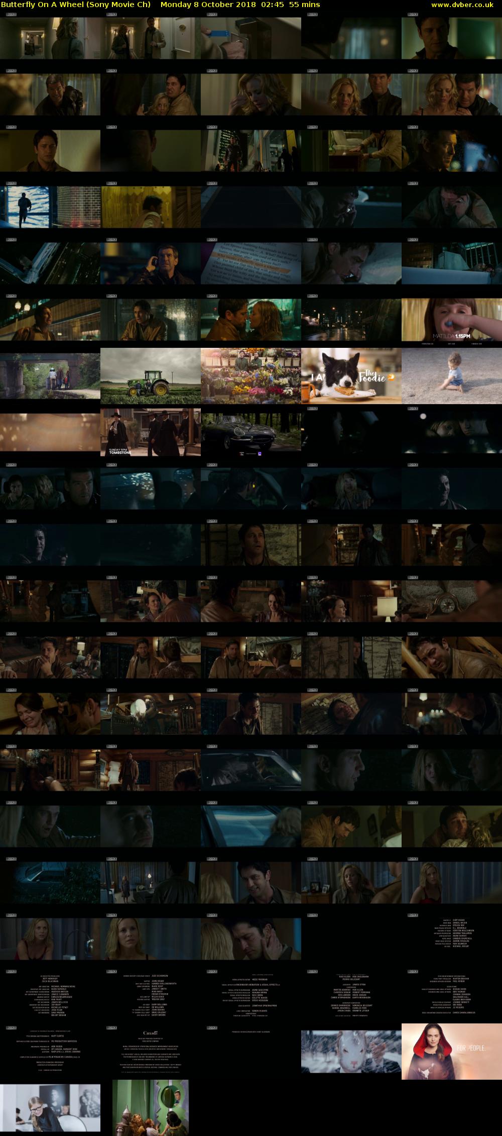 Butterfly On A Wheel (Sony Movie Ch) Monday 8 October 2018 02:45 - 03:40