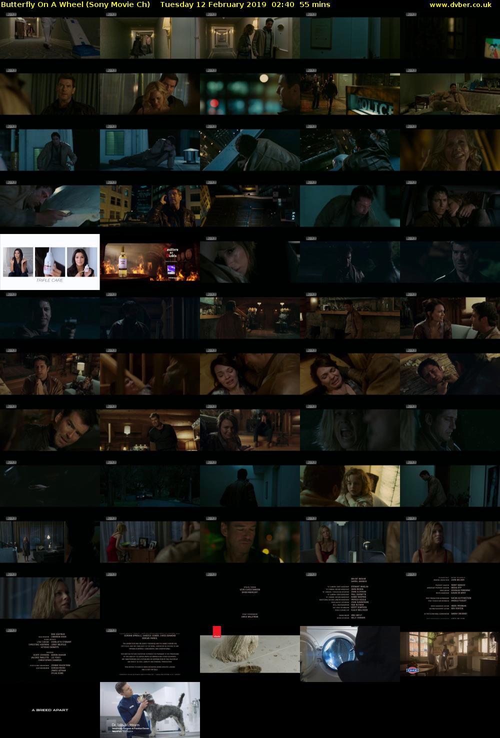 Butterfly On A Wheel (Sony Movie Ch) Tuesday 12 February 2019 02:40 - 03:35