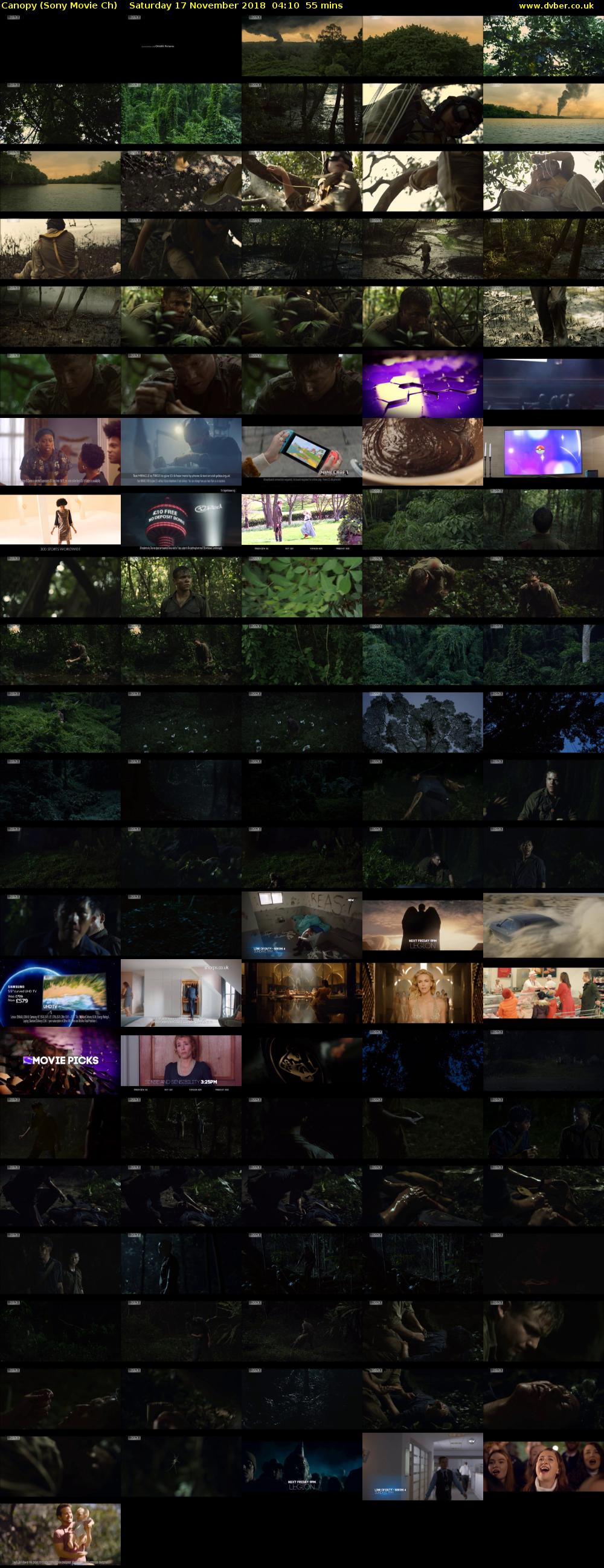 Canopy (Sony Movie Ch) Saturday 17 November 2018 04:10 - 05:05