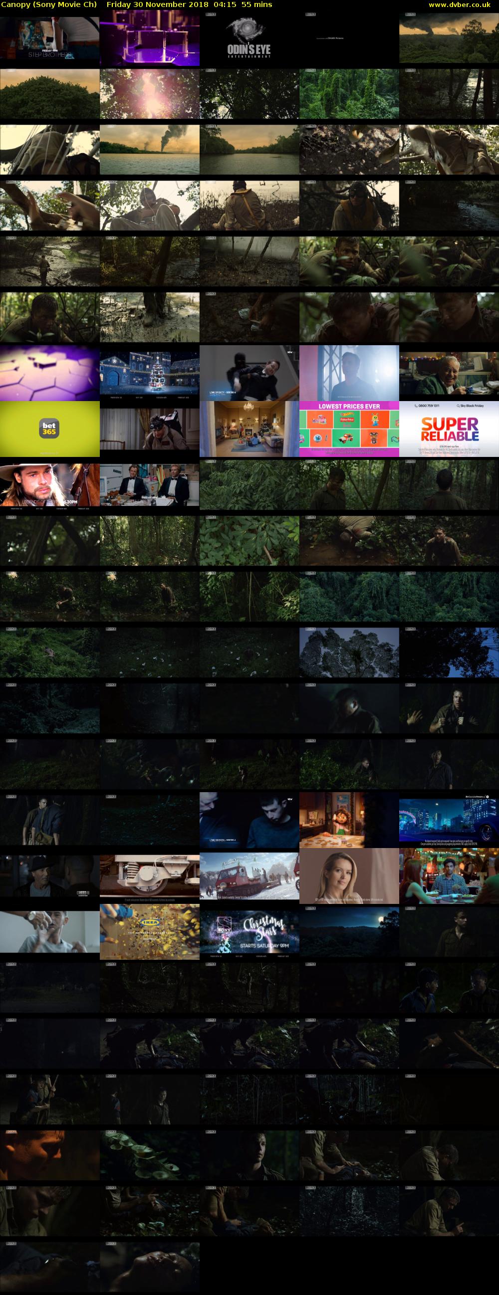 Canopy (Sony Movie Ch) Friday 30 November 2018 04:15 - 05:10