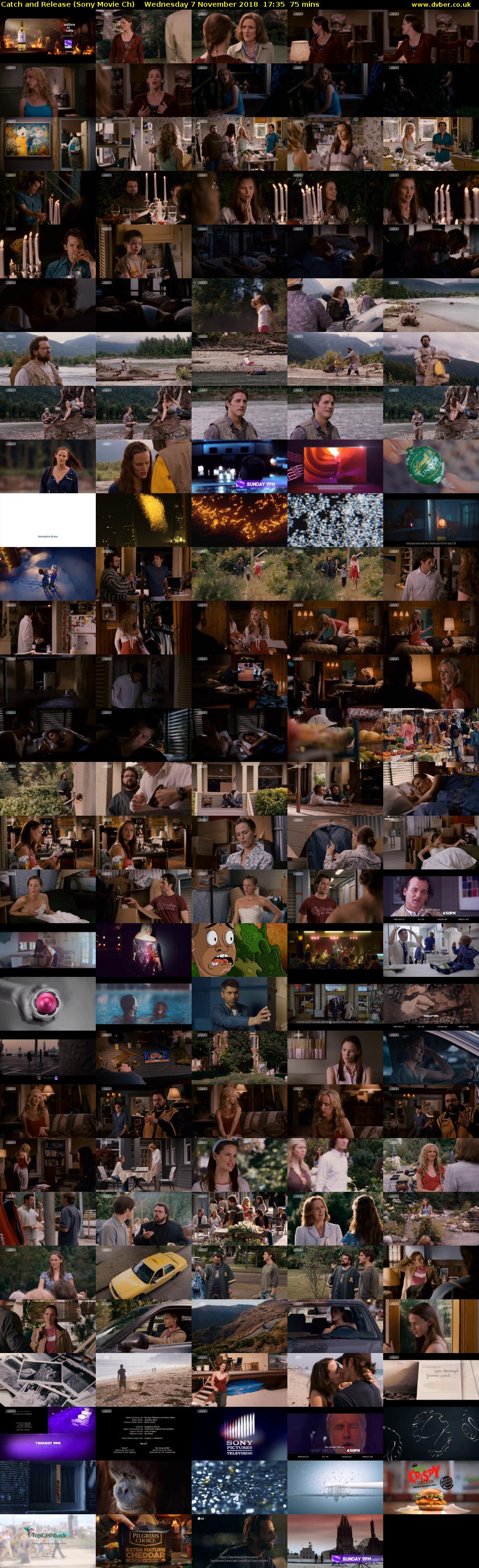 Catch and Release (Sony Movie Ch) Wednesday 7 November 2018 17:35 - 18:50