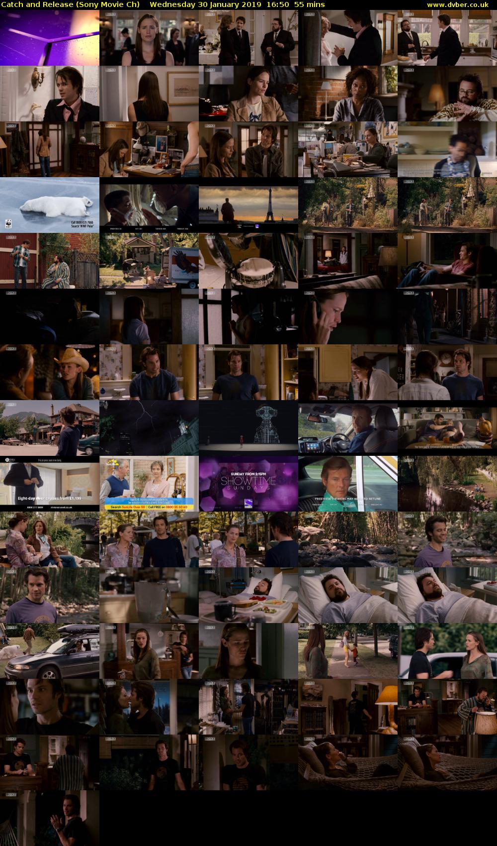 Catch and Release (Sony Movie Ch) Wednesday 30 January 2019 16:50 - 17:45