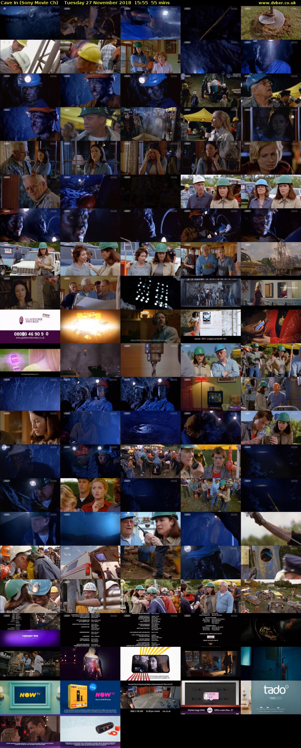 Cave In (Sony Movie Ch) Tuesday 27 November 2018 15:55 - 16:50