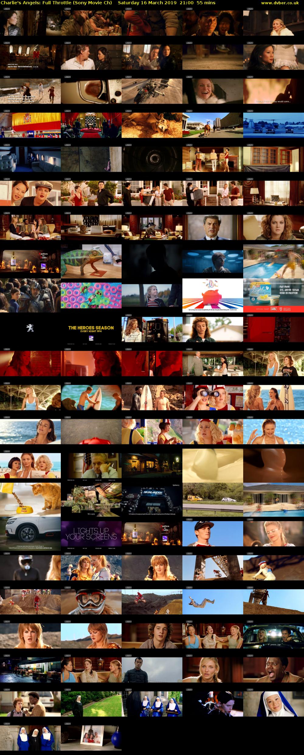 Charlie's Angels: Full Throttle (Sony Movie Ch) Saturday 16 March 2019 21:00 - 21:55
