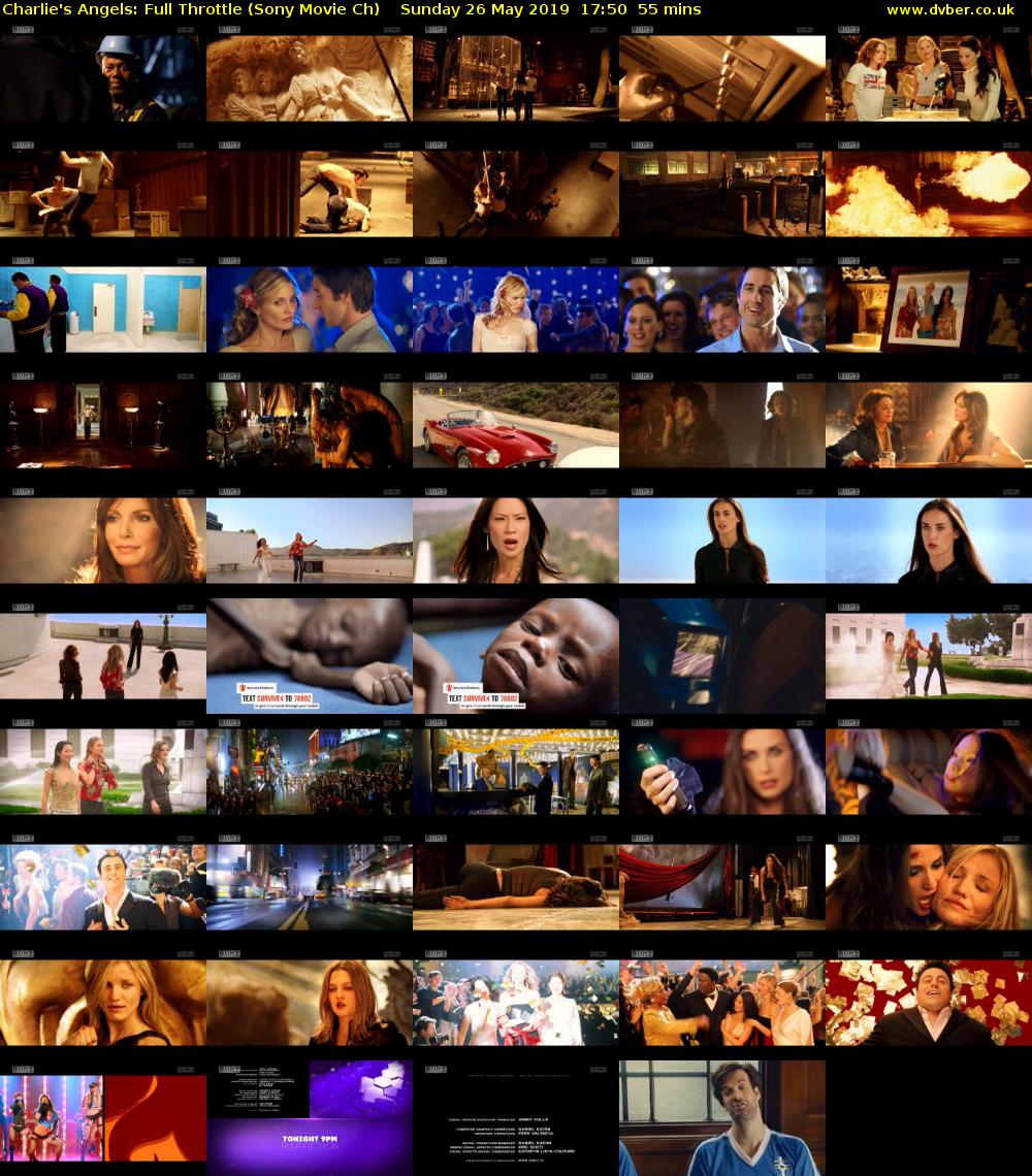 Charlie's Angels: Full Throttle (Sony Movie Ch) Sunday 26 May 2019 17:50 - 18:45