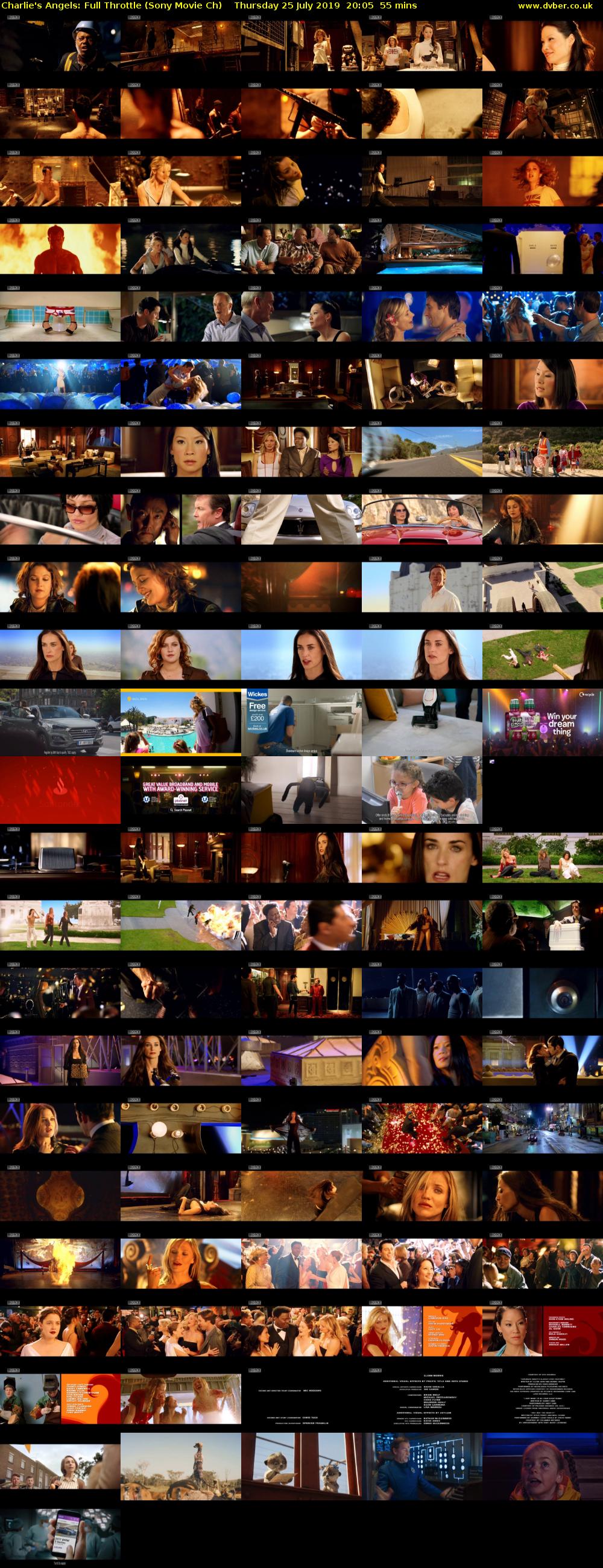 Charlie's Angels: Full Throttle (Sony Movie Ch) Thursday 25 July 2019 20:05 - 21:00