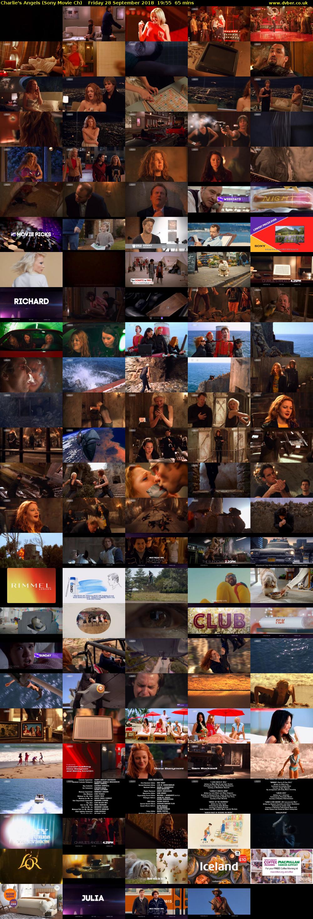 Charlie's Angels (Sony Movie Ch) Friday 28 September 2018 19:55 - 21:00