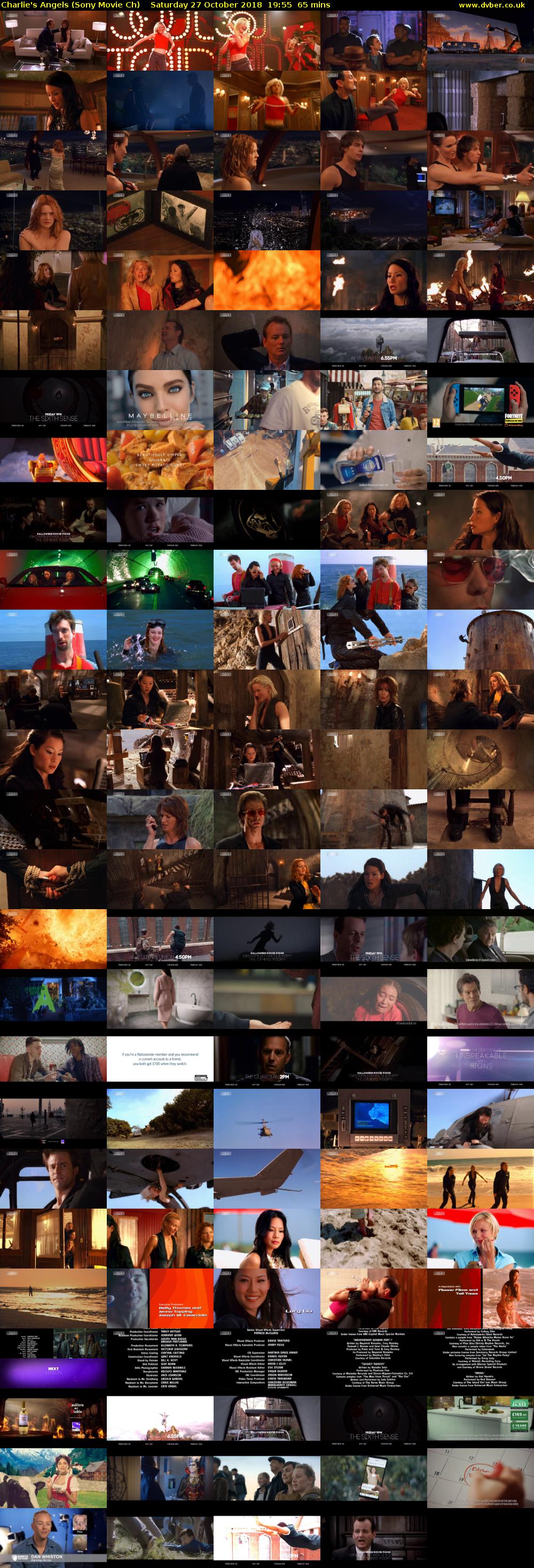 Charlie's Angels (Sony Movie Ch) Saturday 27 October 2018 19:55 - 21:00