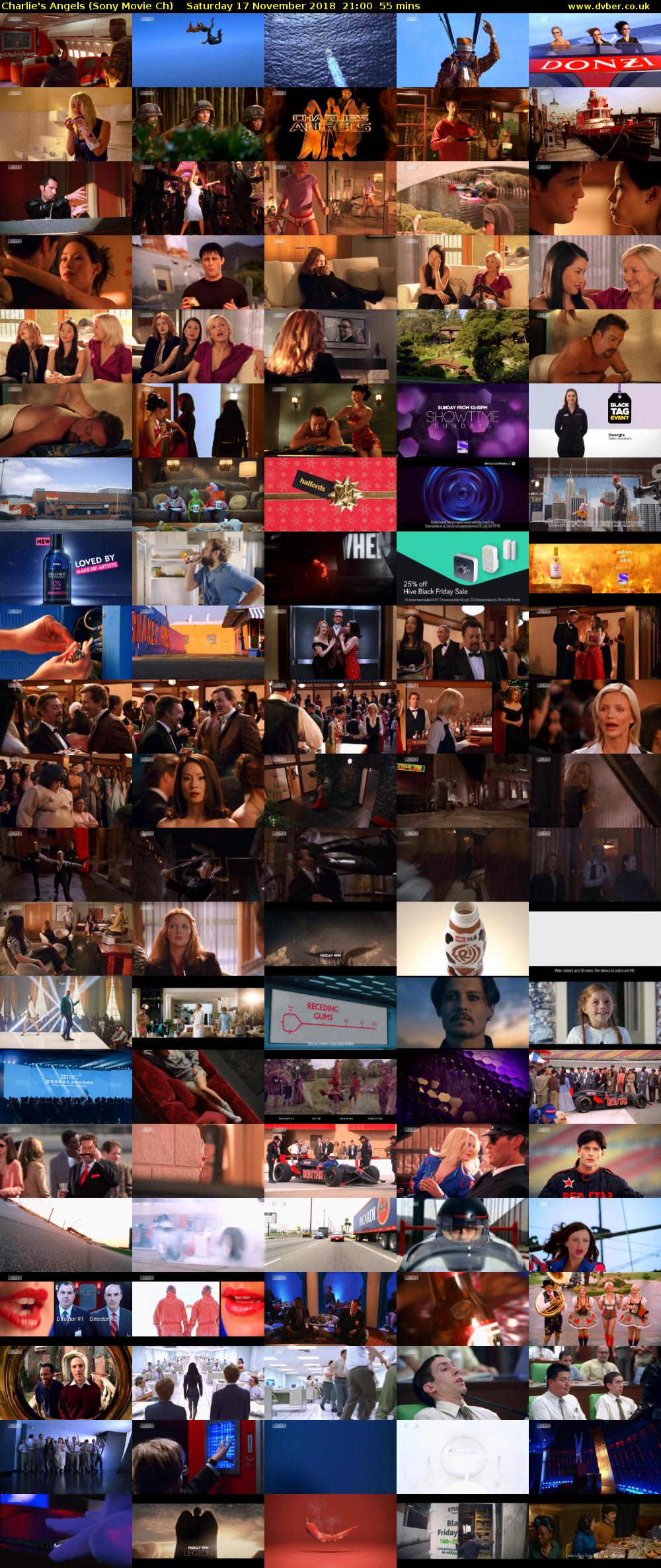 Charlie's Angels (Sony Movie Ch) Saturday 17 November 2018 21:00 - 21:55