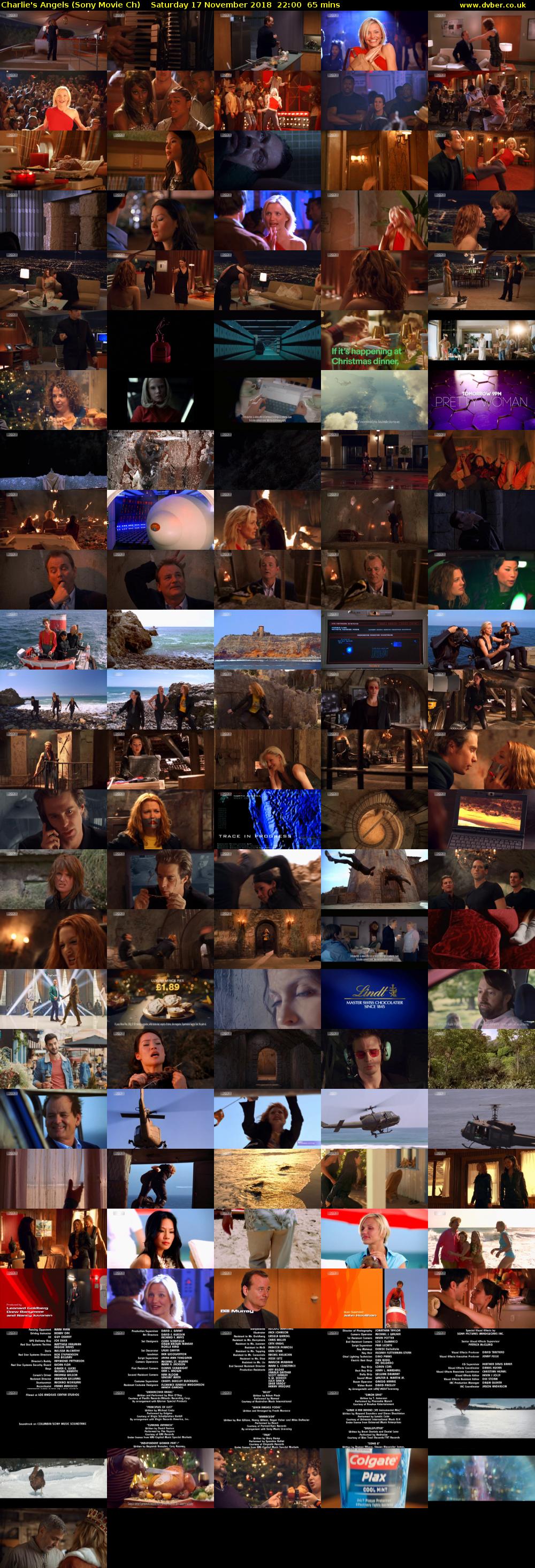 Charlie's Angels (Sony Movie Ch) Saturday 17 November 2018 22:00 - 23:05