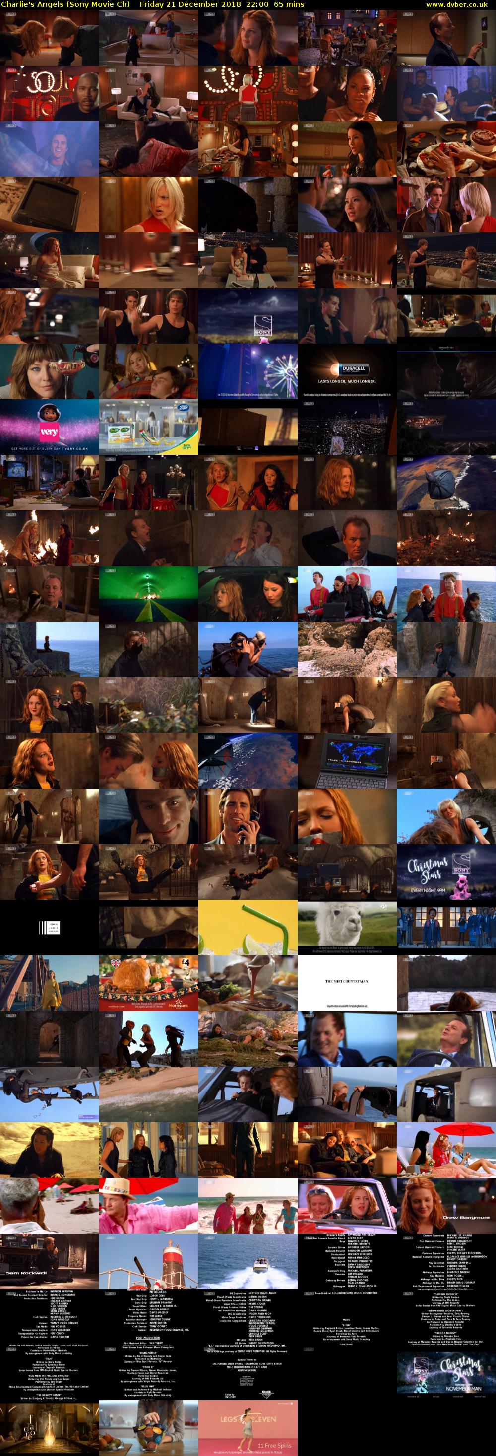 Charlie's Angels (Sony Movie Ch) Friday 21 December 2018 22:00 - 23:05