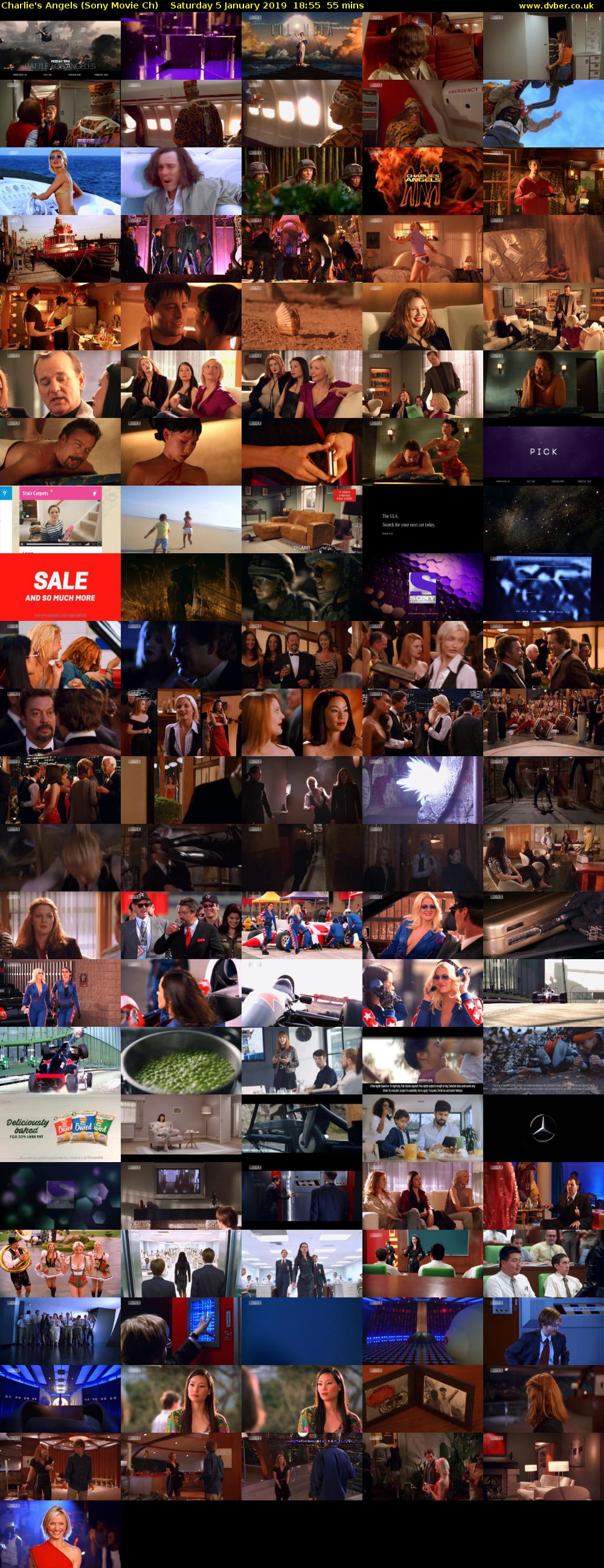 Charlie's Angels (Sony Movie Ch) Saturday 5 January 2019 18:55 - 19:50