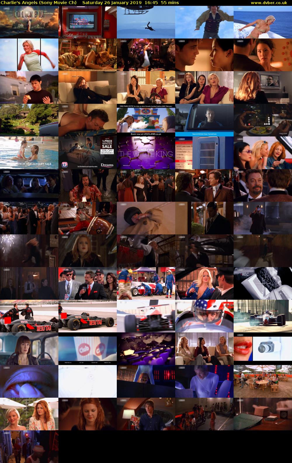 Charlie's Angels (Sony Movie Ch) Saturday 26 January 2019 16:45 - 17:40