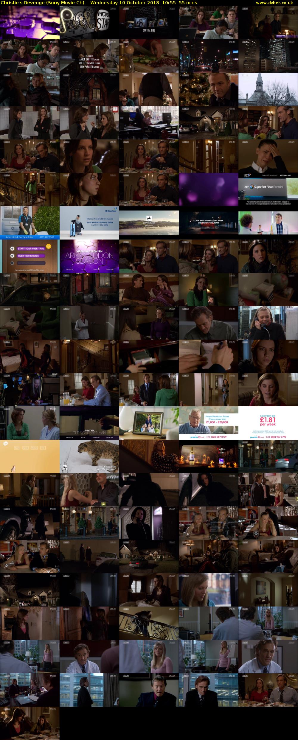 Christies Revenge (Sony Movie Ch) Wednesday 10 October 2018 10:55 - 11:50