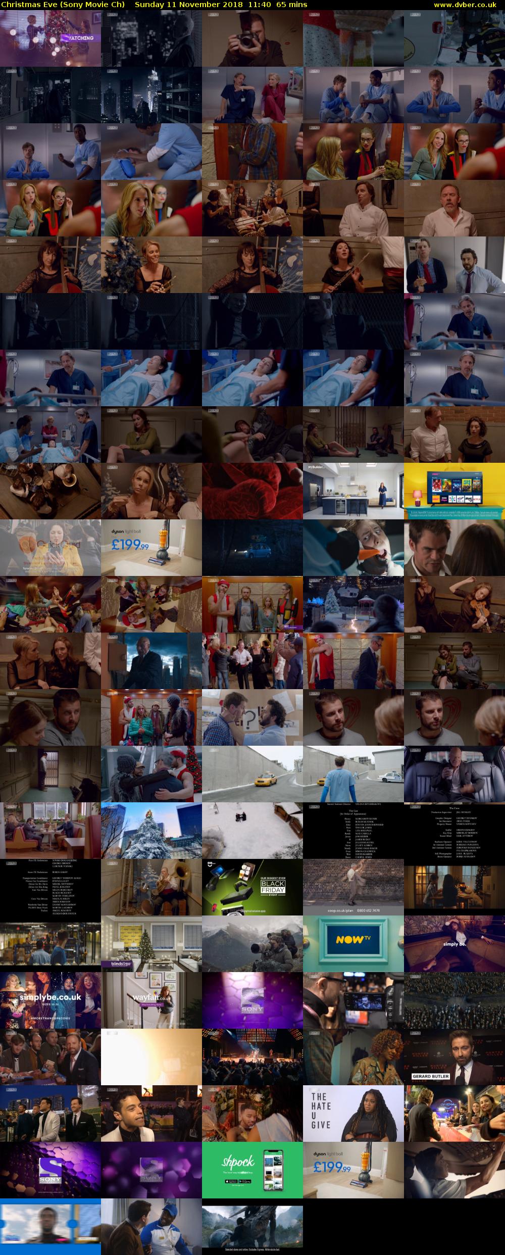 Christmas Eve (Sony Movie Ch) Sunday 11 November 2018 11:40 - 12:45