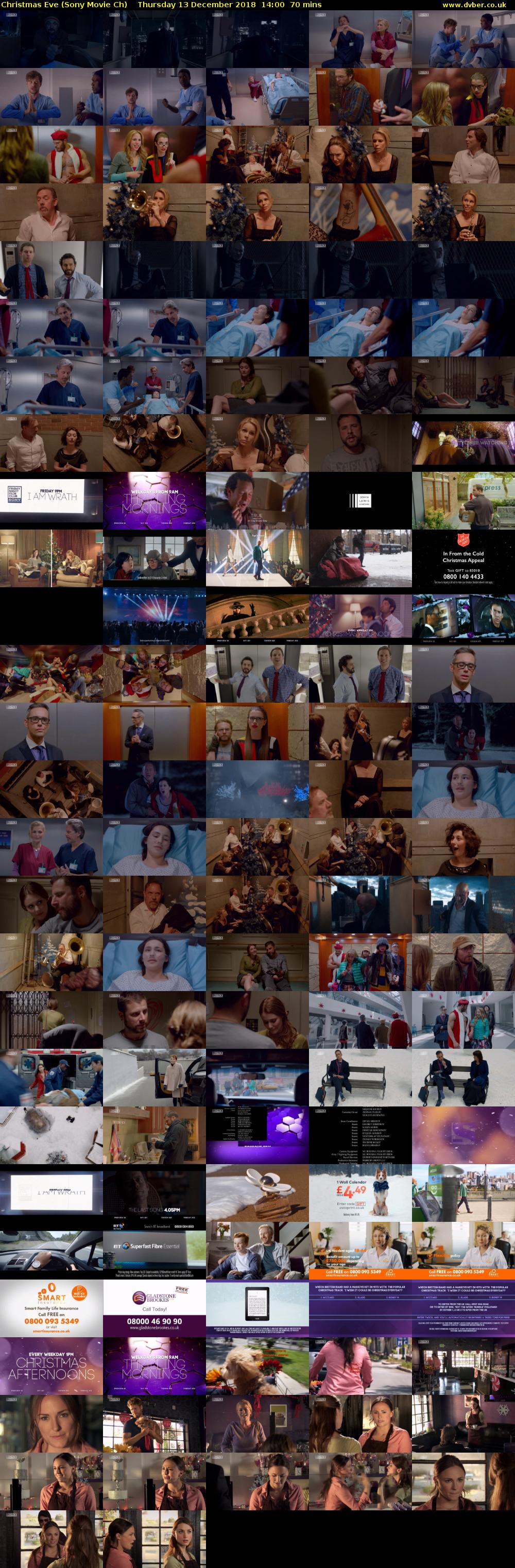 Christmas Eve (Sony Movie Ch) Thursday 13 December 2018 14:00 - 15:10