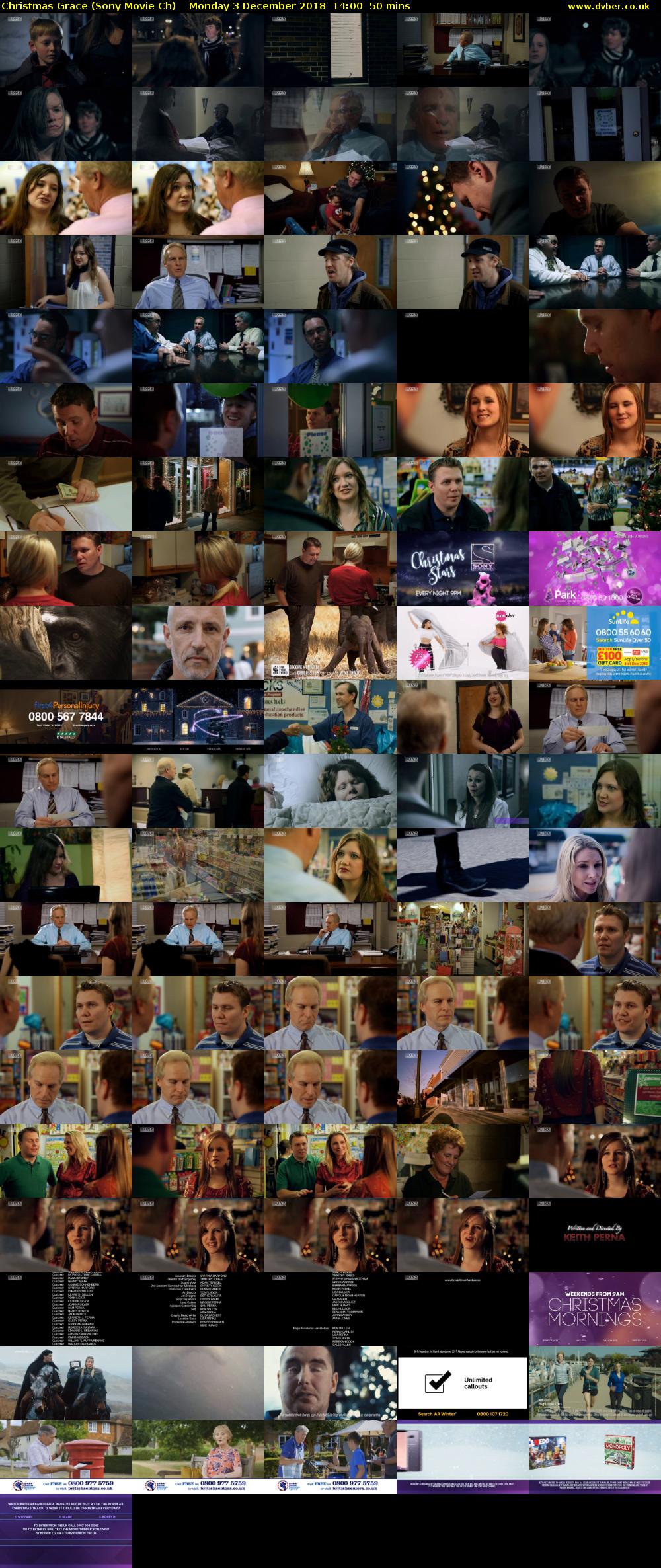 Christmas Grace (Sony Movie Ch) Monday 3 December 2018 14:00 - 14:50