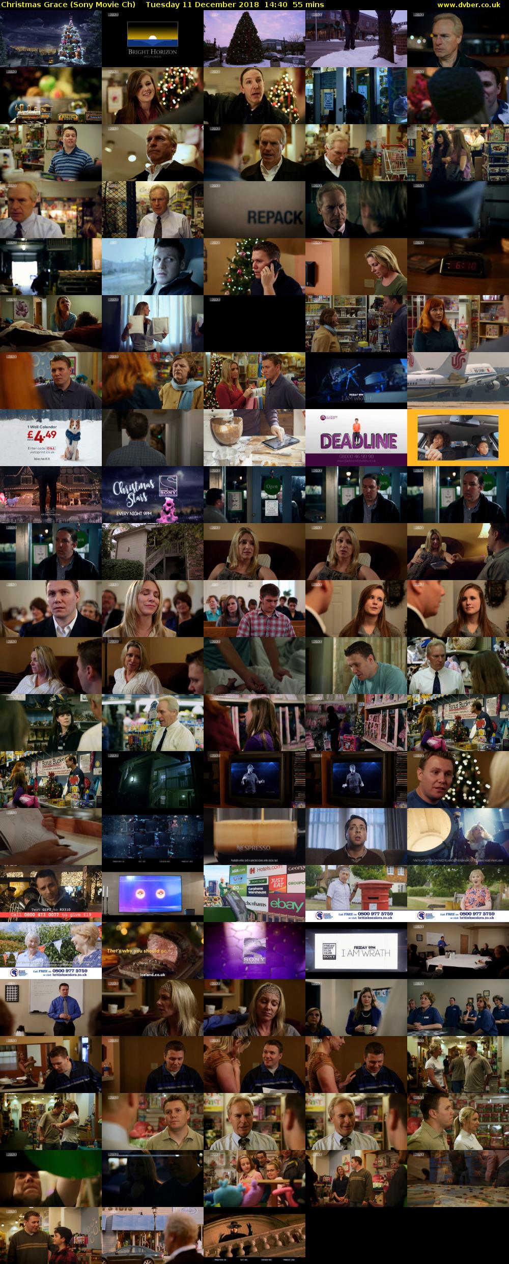 Christmas Grace (Sony Movie Ch) Tuesday 11 December 2018 14:40 - 15:35