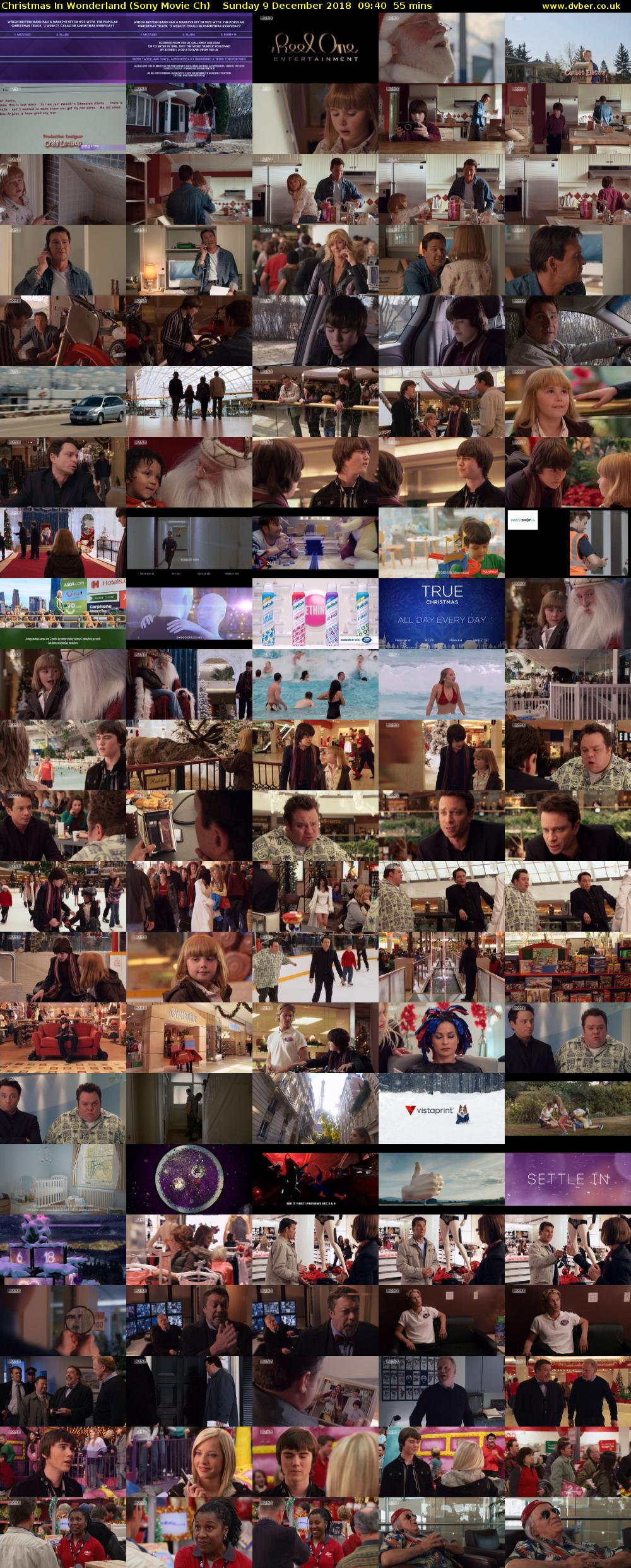 Christmas In Wonderland (Sony Movie Ch) Sunday 9 December 2018 09:40 - 10:35