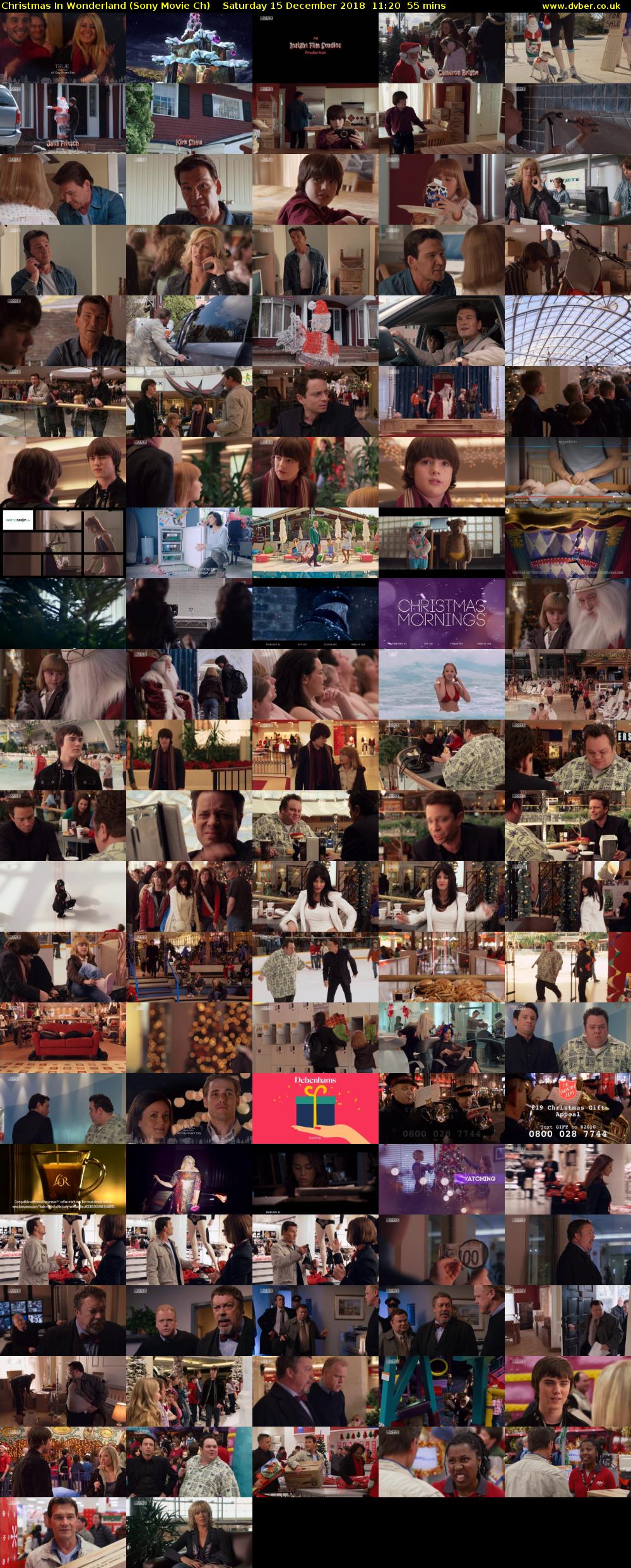 Christmas In Wonderland (Sony Movie Ch) Saturday 15 December 2018 11:20 - 12:15