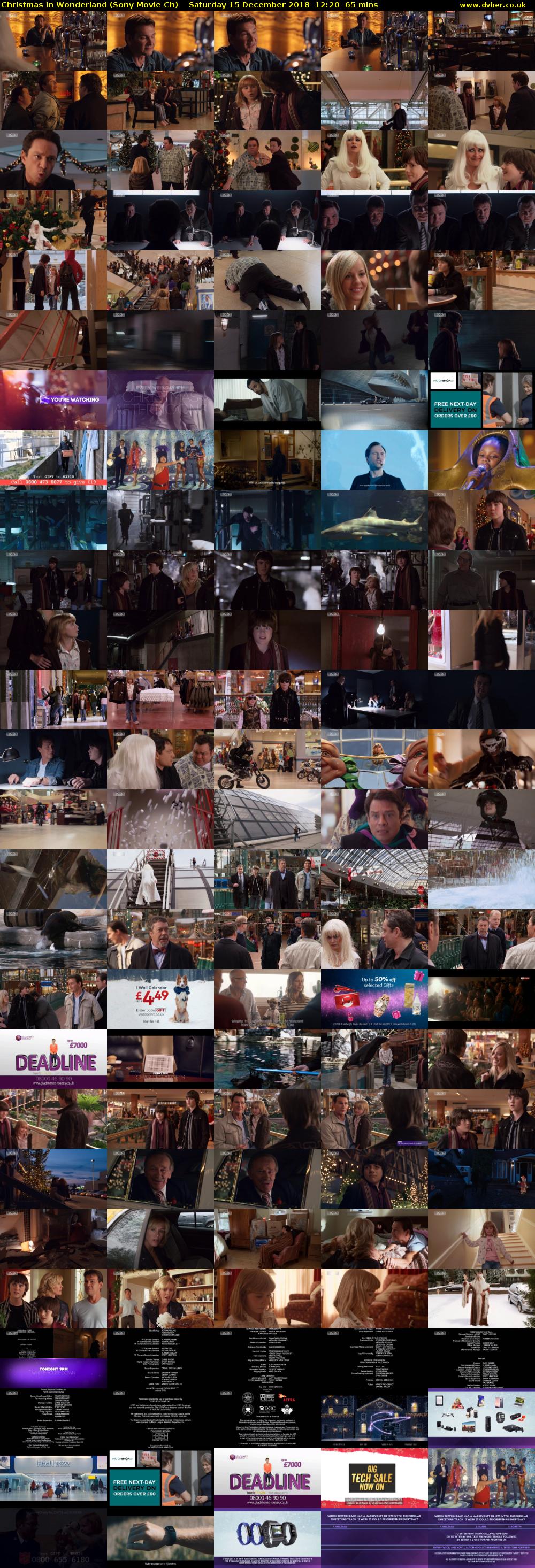 Christmas In Wonderland (Sony Movie Ch) Saturday 15 December 2018 12:20 - 13:25