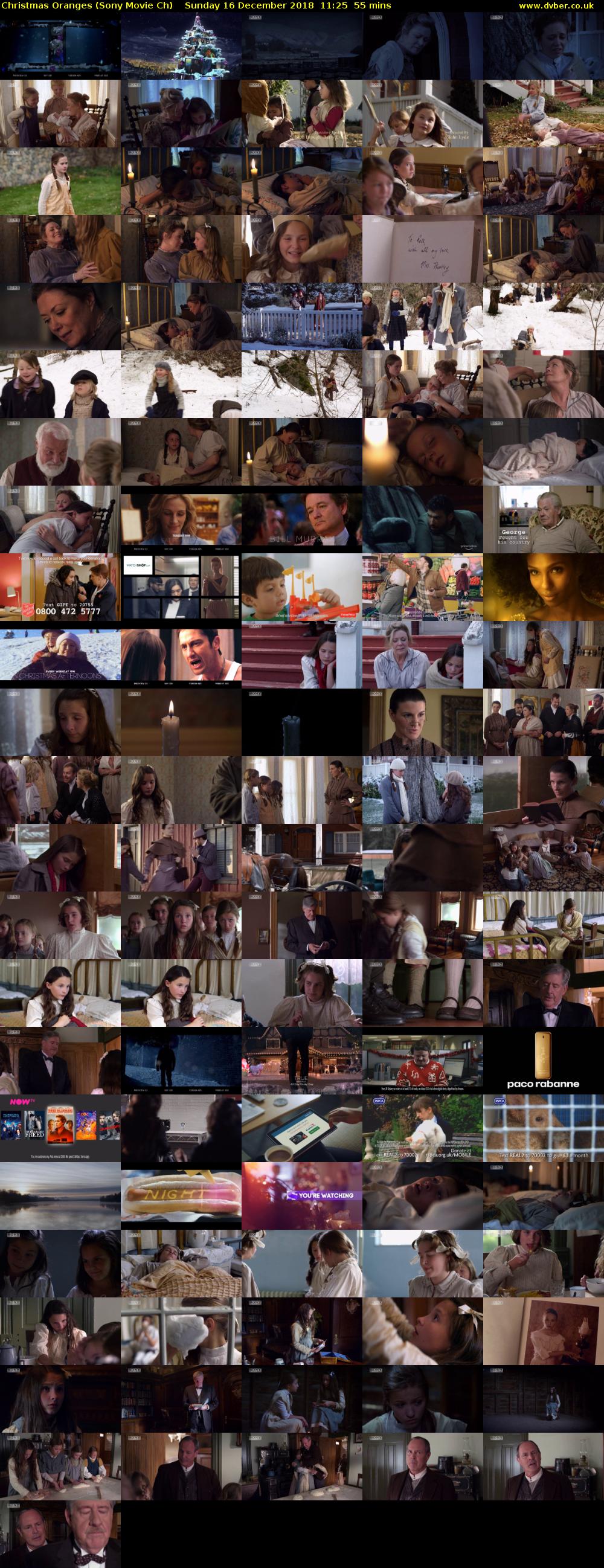 Christmas Oranges (Sony Movie Ch) Sunday 16 December 2018 11:25 - 12:20