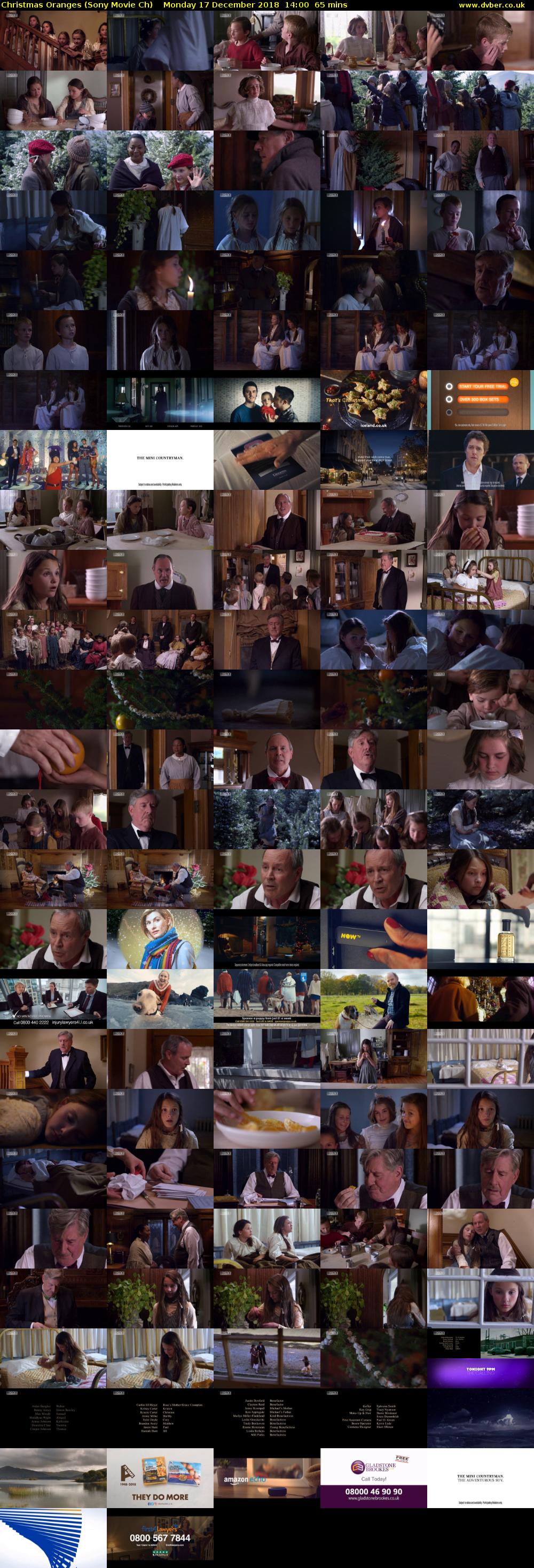 Christmas Oranges (Sony Movie Ch) Monday 17 December 2018 14:00 - 15:05