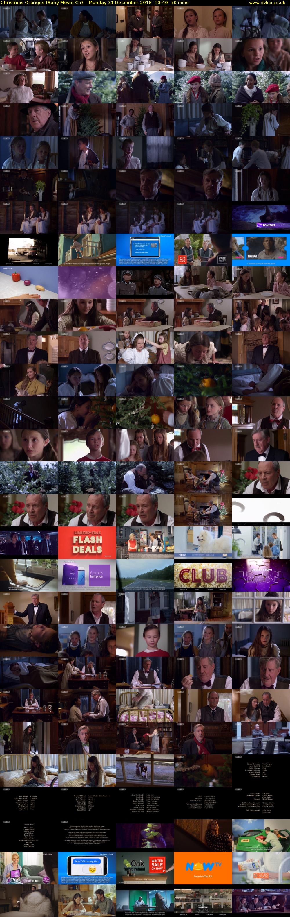 Christmas Oranges (Sony Movie Ch) Monday 31 December 2018 10:40 - 11:50